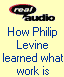 real audio: How Philip Levine learned what work is